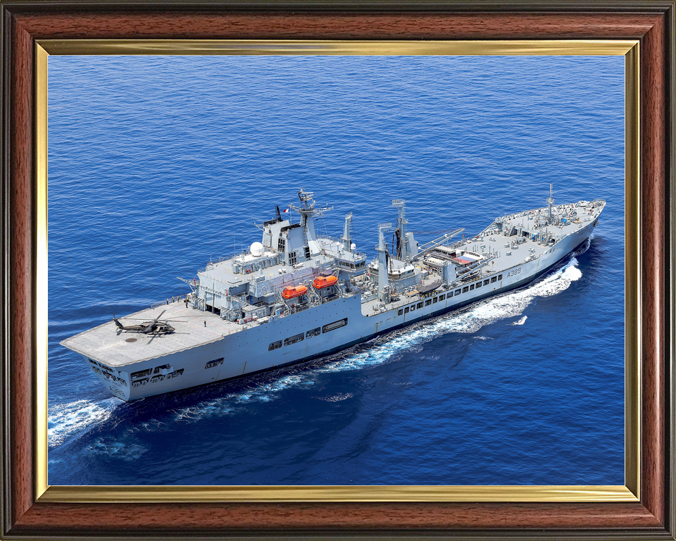 RFA Wave Knight A389 Wave Class Tanker August 2021 Haiti Starboard Quarter View