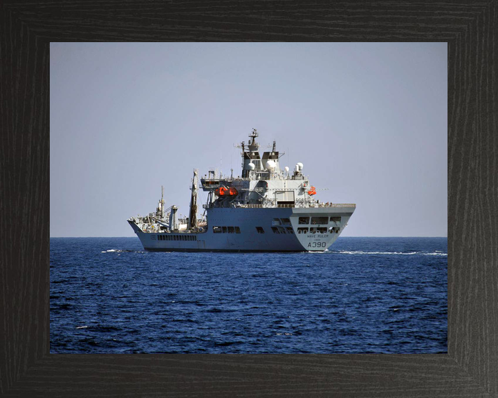 RFA Wave Ruler A390 Wave Class Tanker November 2012 Arabian Sea Low Port Quarter