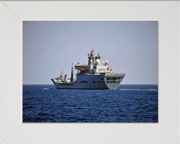 RFA Wave Ruler A390 Wave Class Tanker November 2012 Arabian Sea Low Port Quarter