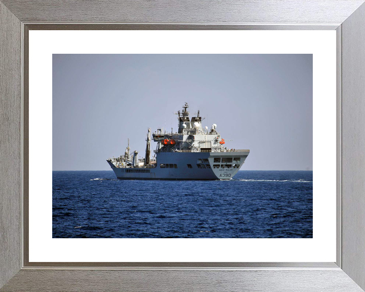 RFA Wave Ruler A390 Wave Class Tanker November 2012 Arabian Sea Low Port Quarter