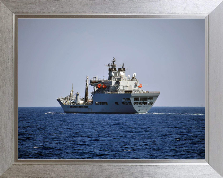 RFA Wave Ruler A390 Wave Class Tanker November 2012 Arabian Sea Low Port Quarter
