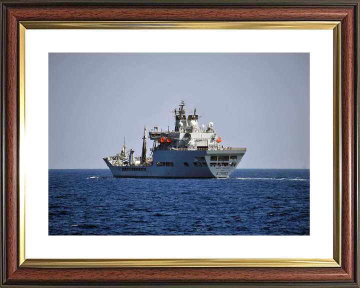 RFA Wave Ruler A390 Wave Class Tanker November 2012 Arabian Sea Low Port Quarter