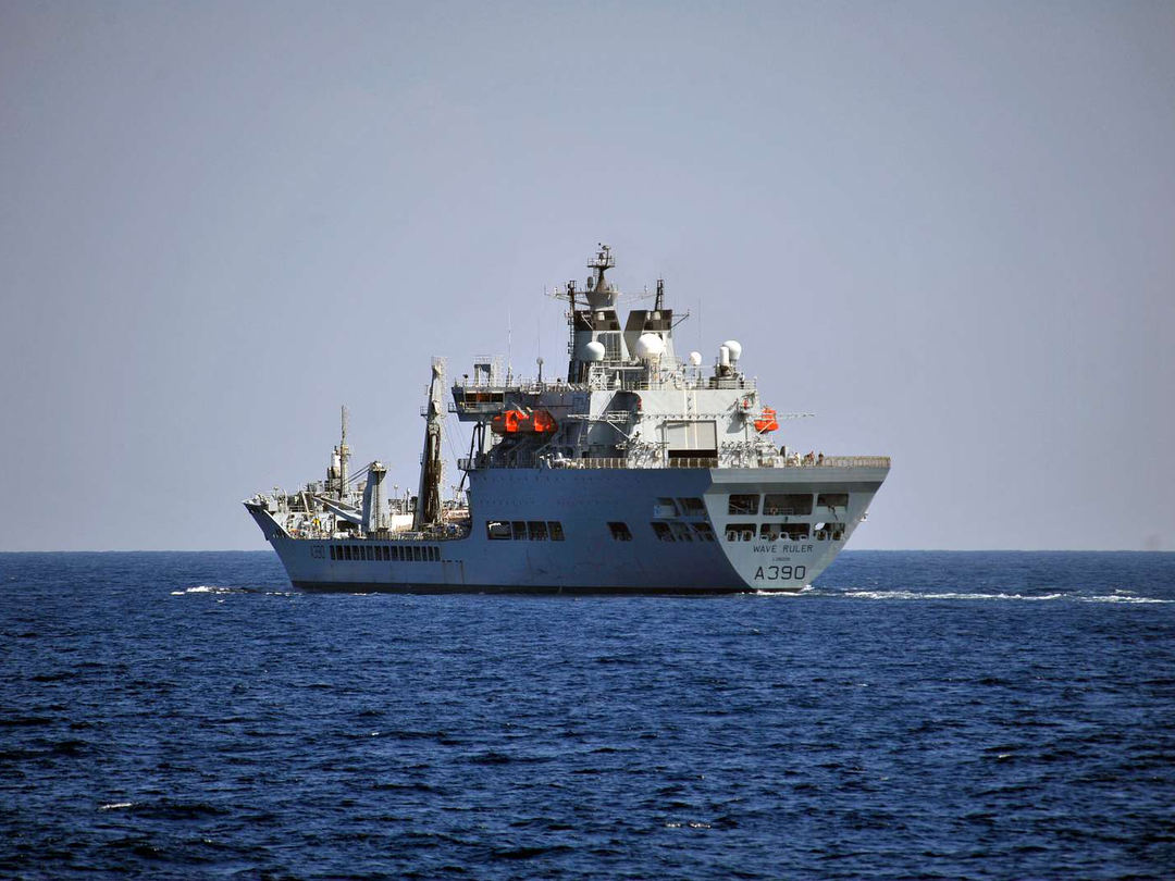 RFA Wave Ruler A390 Wave Class Tanker November 2012 Arabian Sea Low Port Quarter Photo Print - Posters, Prints, & Visual Artwork - by Hampshire Prints (image 1 of 9)