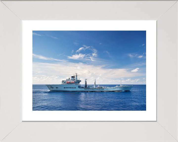 RFA Wave Ruler A390 Wave Class Tanker Starboard Beam View