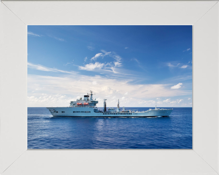 RFA Wave Ruler A390 Wave Class Tanker Starboard Beam View