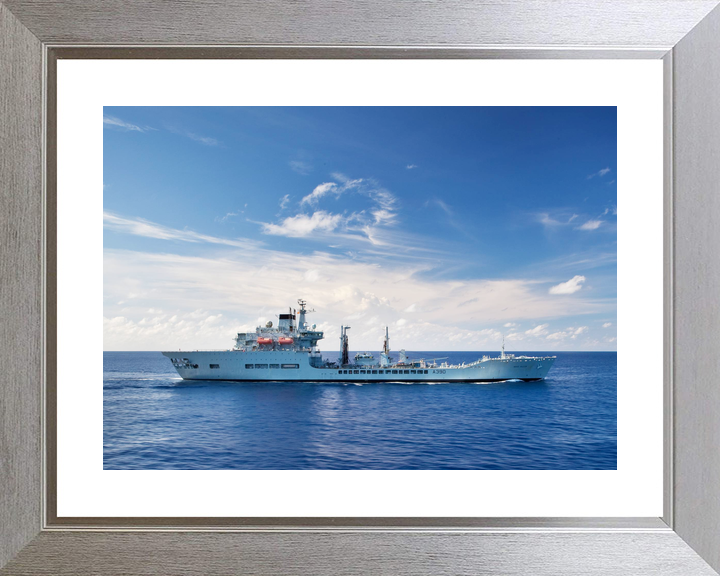 RFA Wave Ruler A390 Wave Class Tanker Starboard Beam View