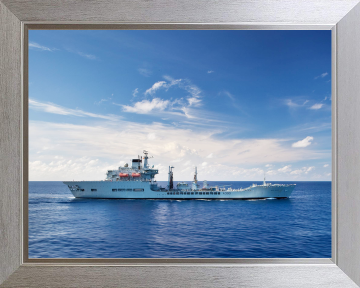 RFA Wave Ruler A390 Wave Class Tanker Starboard Beam View