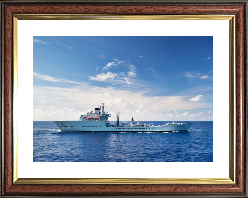 RFA Wave Ruler A390 Wave Class Tanker Starboard Beam View