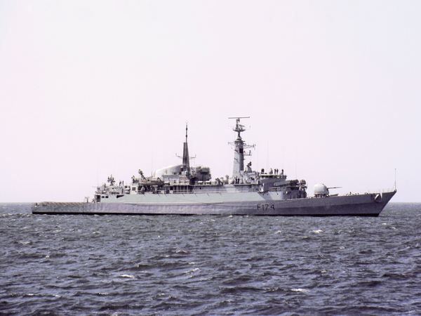 HMS Alacrity F174 Type 21 Frigate May 1990