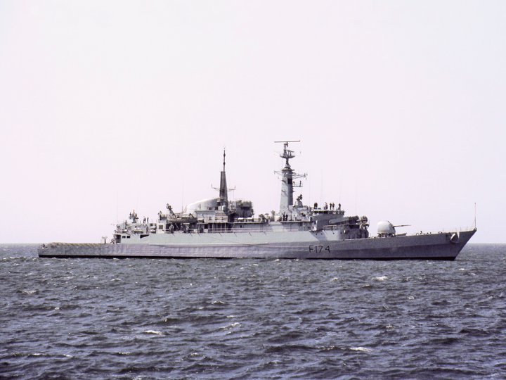 HMS Alacrity (F174) Royal Navy Type 21 Frigate Starboard Beam View Photo Print Wall Art Naval Decor Posters, Prints, & Visual Artwork Hampshire Prints 6 x 4 No Frame No