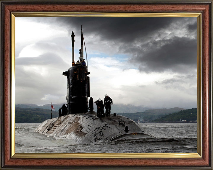 HMS Sovereign S108 Royal Navy Swiftsure class Submarine Photo Print or Framed Print - Hampshire Prints