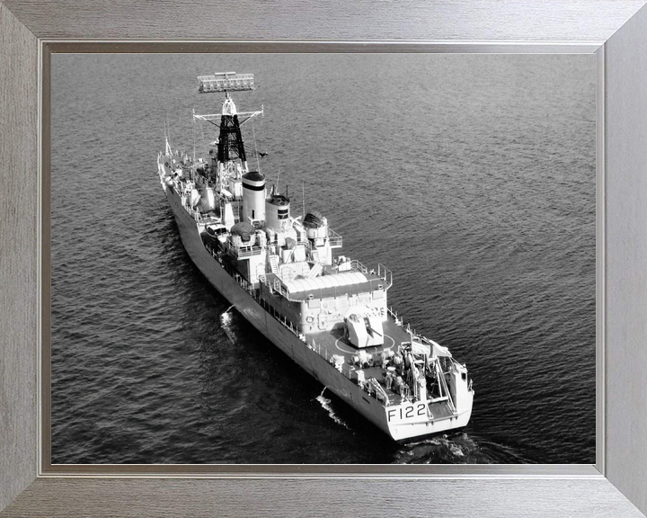 HMS Gurkha (F122) Royal Navy Tribal Class Frigate Port Quarter View Photo Print Wall Art Decor - Posters, Prints, & Visual Artwork - by Hampshire Prints (image 7 of 9)