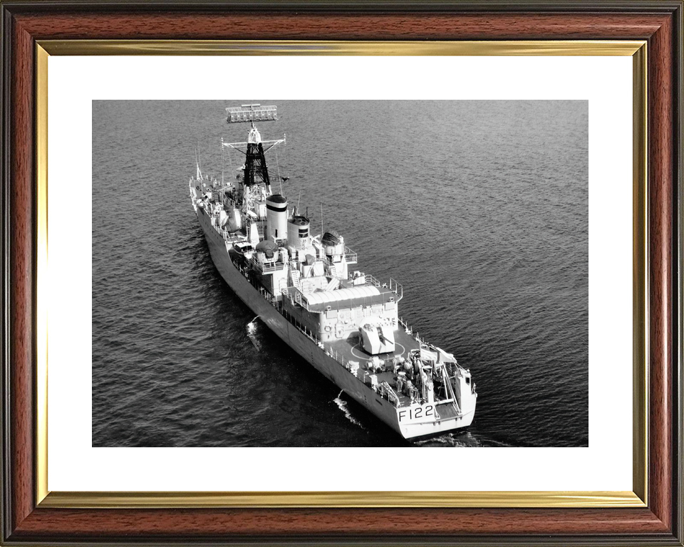 HMS Gurkha (F122) Royal Navy Tribal Class Frigate Port Quarter View Photo Print Wall Art Decor - Posters, Prints, & Visual Artwork - by Hampshire Prints (image 8 of 9)