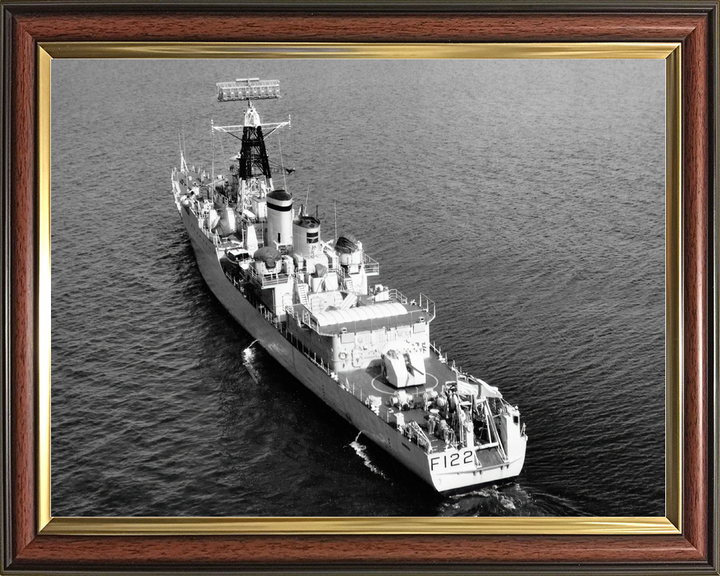 HMS Gurkha (F122) Royal Navy Tribal Class Frigate Port Quarter View Photo Print Wall Art Decor - Posters, Prints, & Visual Artwork - by Hampshire Prints (image 9 of 9)