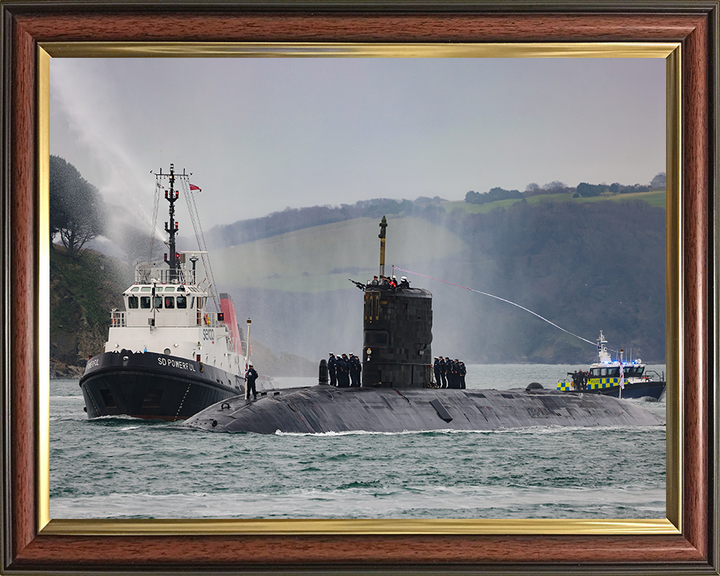 HMS Triumph (S93) Photo Print - Paying Off 2024 - Royal Navy Trafalgar Class Submarine
