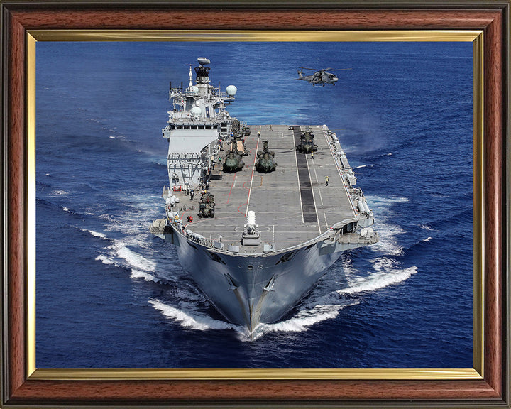 HMS Ocean L12 | Photo Print | Framed Print | Poster | Helicopter Carrier | Royal Navy Hampshire Prints