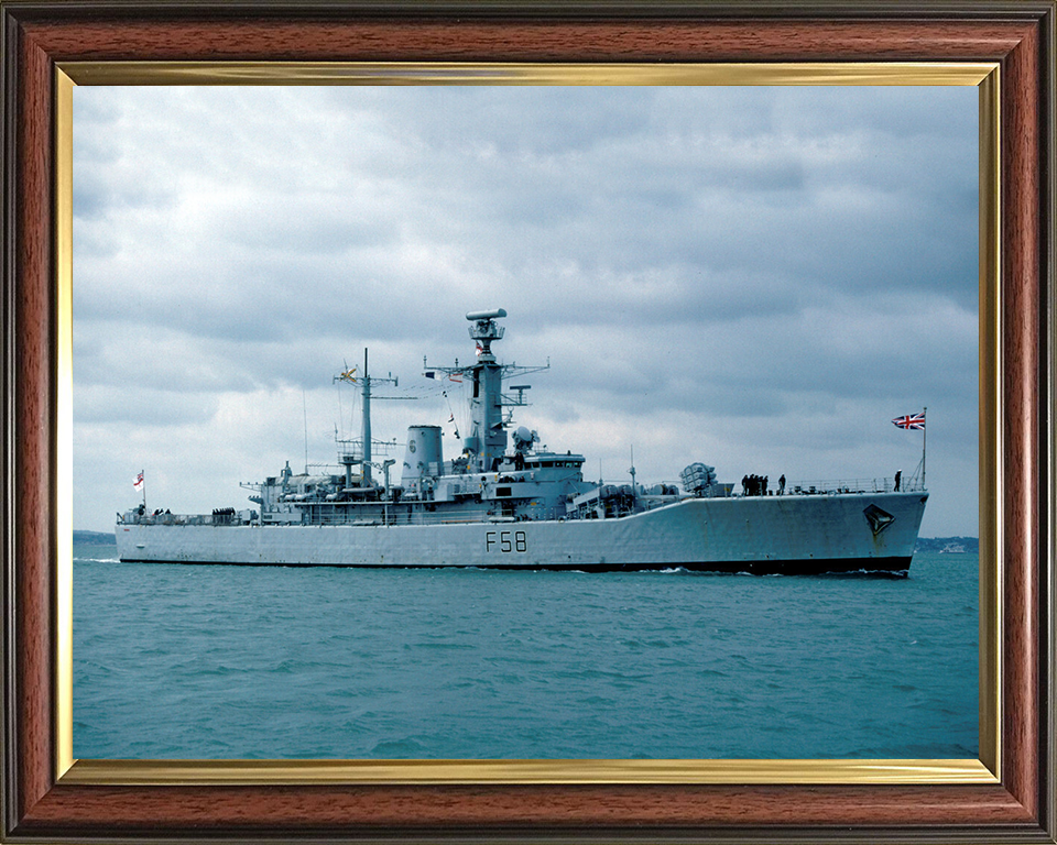 HMS Hermione F58 Royal Navy Leander class frigate Photo Print or Framed Print - Hampshire Prints