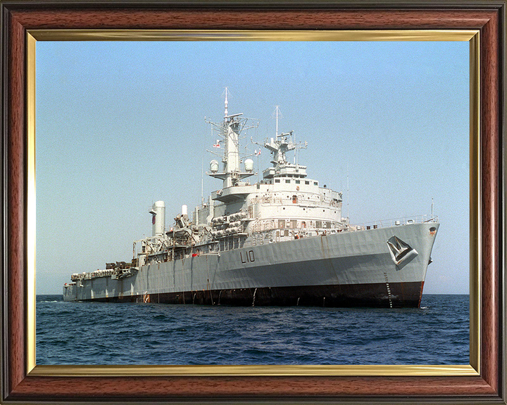 HMS Fearless (L10) Photo Print - Gibraltar 2000 - Royal Navy Fearless Class Landing Platform Dock