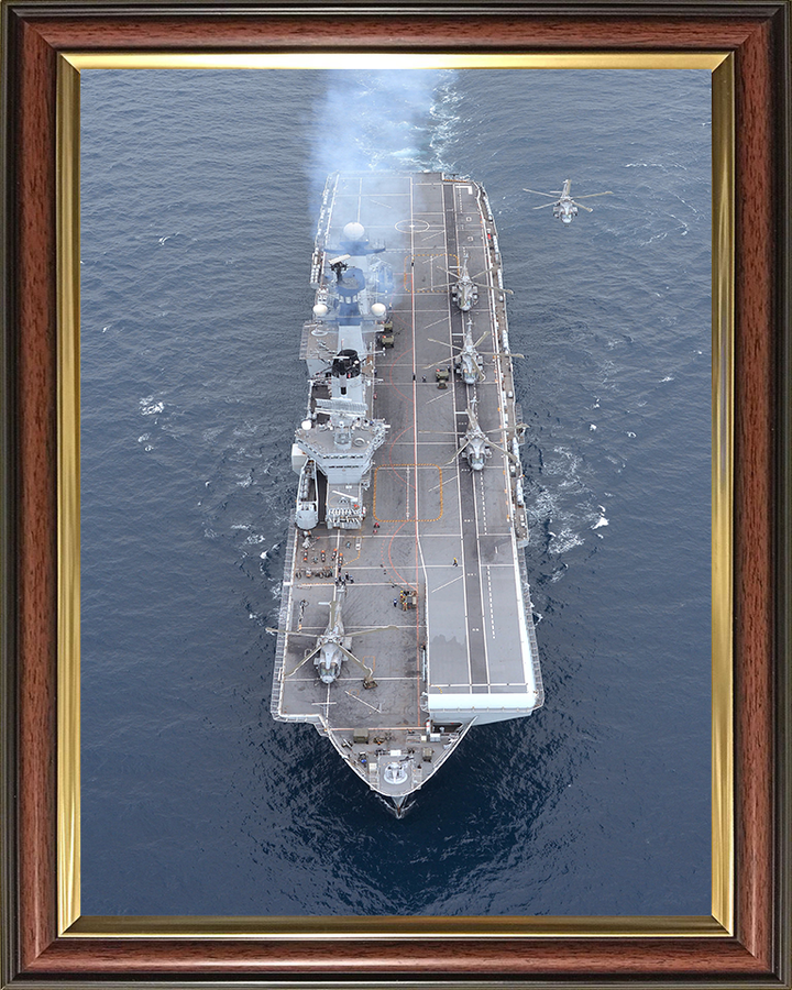 HMS Illustrious R06 | Photo Print | Framed Print | Invincible Class | Aircraft Carrier | Royal Navy Hampshire Prints