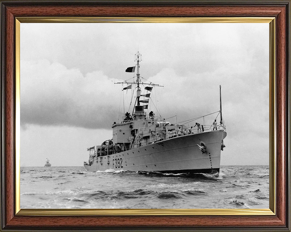 HMS Nadder F392 (K392) Royal Navy River class frigate Photo Print or Framed Photo Print - Hampshire Prints