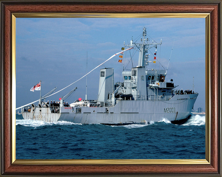 HMS Waveney M2003 | Photo Print | Framed Print | River Class | Minesweeper | Royal Navy Hampshire Prints