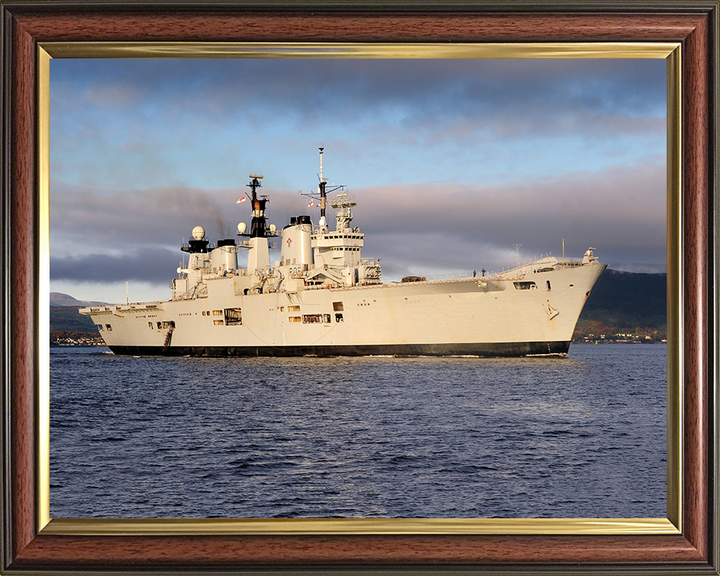 HMS Illustrious R06 | Photo Print | Framed Print | Invincible Class | Aircraft Carrier | Royal Navy Hampshire Prints