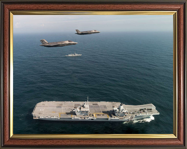 HMS Queen Elizabeth R08 | Photo Print | Framed Print | Queen Elizabeth Class | Aircraft Carrier | Royal Navy Hampshire Prints