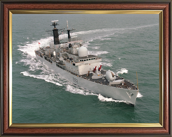 HMS Liverpool (D92) Photo Print - At Sea 2001 - Royal Navy Type 42 Destroyer