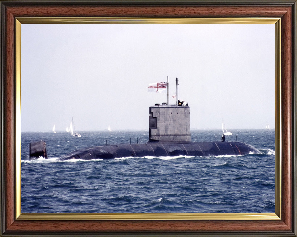 HMS Ursula S42 Royal Navy Victoria class Submarine Photo Print or Framed Print - Hampshire Prints