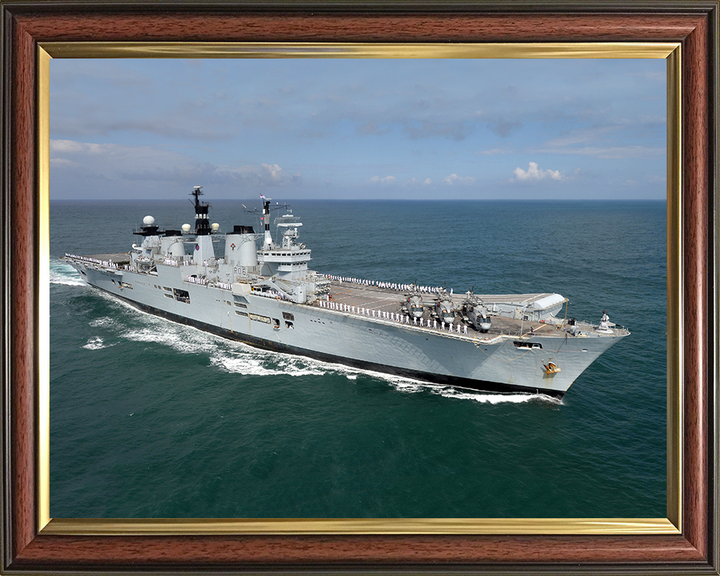 HMS Illustrious R06 | Photo Print | Framed Print | Invincible Class | Aircraft Carrier | Royal Navy Hampshire Prints