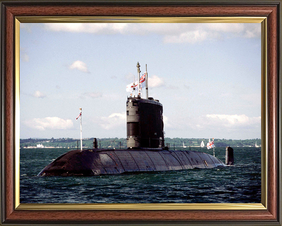 HMS Ursula S42 Submarine | Photo Print | Framed Print | Victoria Class | Royal Navy Hampshire Prints