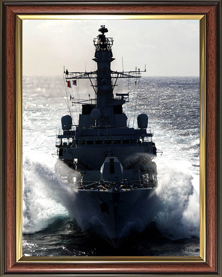 HMS Marlborough F233 Royal Navy type 23 Frigate Photo Print or Framed Print - Hampshire Prints