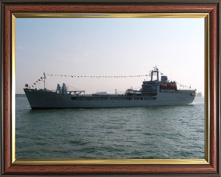 RFA Sir Tristram L3505 | Photo Print | Framed Print | Round Table Class | Royal Fleet Auxiliary Hampshire Prints
