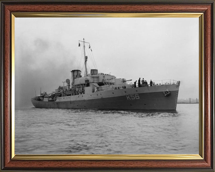 HMS Asphodel K56 | Photo Print | Framed Print | Flower Class | Corvette | Royal Navy Hampshire Prints