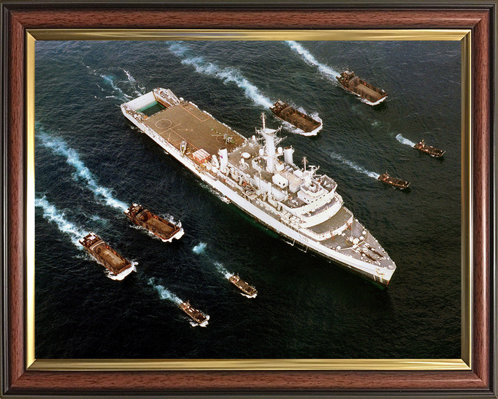 HMS Fearless L10 Royal Navy Fearless class amphibious ship Photo Print or Framed Print - Hampshire Prints