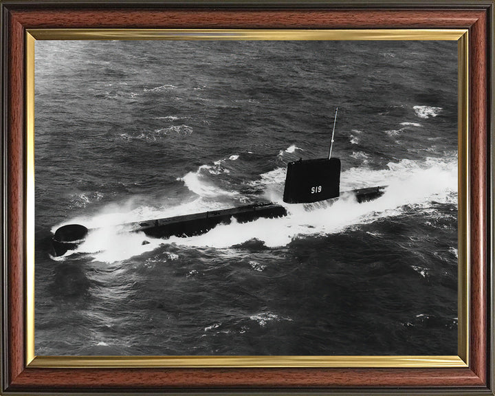 HMS Opossum S19 Submarine | Photo Print | Framed Print | Oberon Class | Royal Navy Hampshire Prints