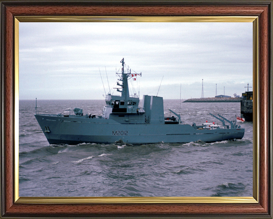 HMS Ribble M2012 Royal Navy River class minesweeper Photo Print or Framed Print - Hampshire Prints