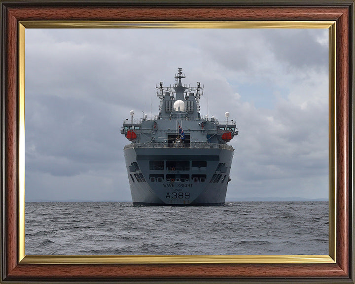 RFA Wave Knight A389 | Photo Print | Framed Print | Wave class | Fleet Tanker | Royal Fleet Auxiliary Hampshire Prints