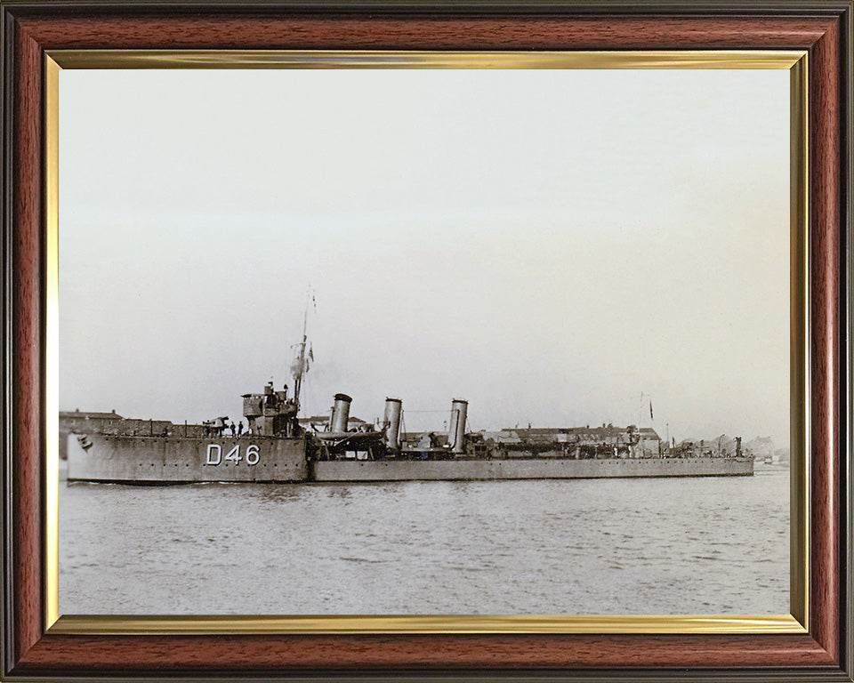 HMS Oracle 1915 | Photo Print | Framed Print | Admiral M Class | destroyer | Royal Navy Hampshire Prints