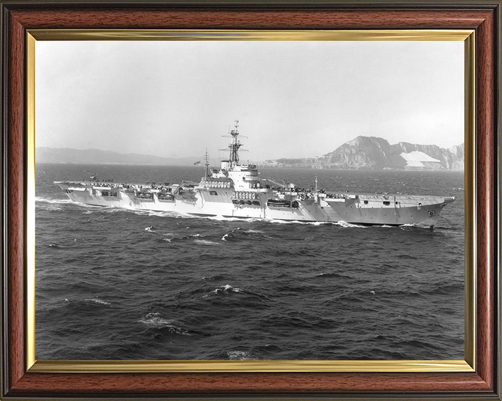 HMS Warrior R31 | Photo Print | Framed Print | Poster | Colossus Class | Aircraft Carrier | Royal Navy Hampshire Prints