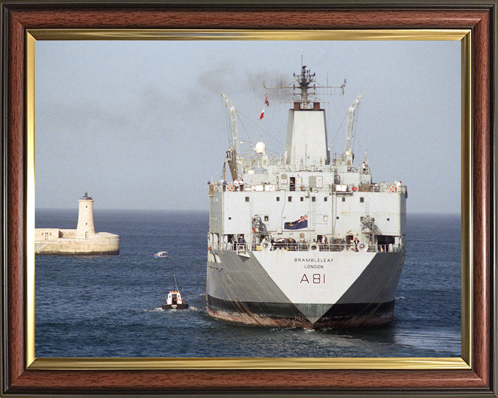 RFA Brambleleaf A81 | Photo Print | Framed Print | Leaf Class | Support Tanker | Royal Fleet Auxiliary Hampshire Prints