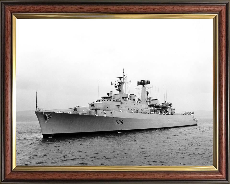 HMS Hampshire D06 | Photo Print | Framed Print | County Class | Destroyer | Royal Navy Hampshire Prints