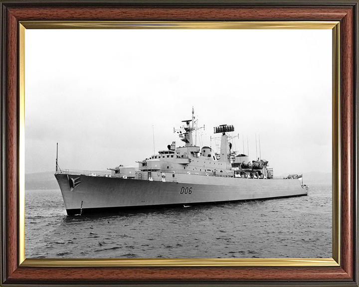 HMS Hampshire D06 | Photo Print | Framed Print | County Class | Destroyer | Royal Navy Hampshire Prints