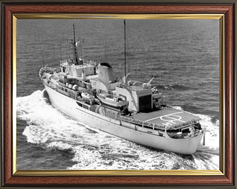 HMS Hecate A137 | Photo Print | Framed Print | Hecla Class | Survey Vessel | Royal Navy Hampshire Prints
