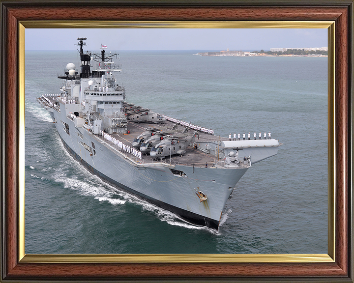 HMS Illustrious R06 | Photo Print | Framed Print | Invincible Class | Aircraft Carrier | Royal Navy Hampshire Prints