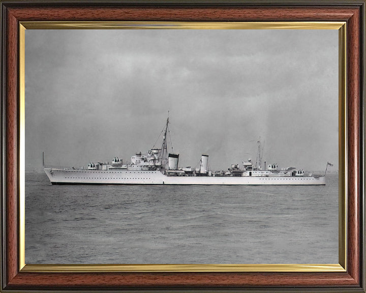 HMS Afridi F07 Royal Navy Tribal class destroyer Photo Print or Framed Print - Hampshire Prints