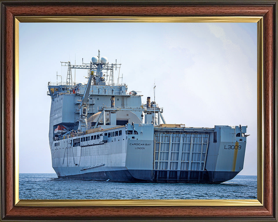 RFA Cardigan Bay L3009 | Photo Print | Framed Print | Bay Class | Auxiliary Dock | Royal Fleet Auxiliary Hampshire Prints