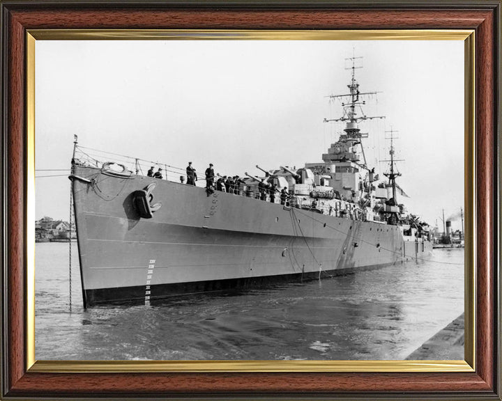HMS Black Prince (81) | Photo Print | Framed Print | Dido Class | Light Cruiser | Royal Navy Hampshire Prints