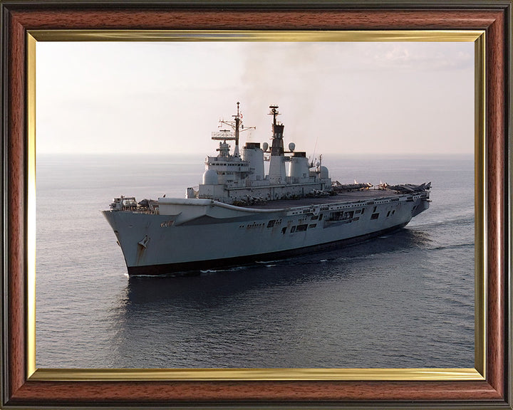 HMS Illustrious R06 | Photo Print | Framed Print | Invincible Class | Aircraft Carrier | Royal Navy Hampshire Prints