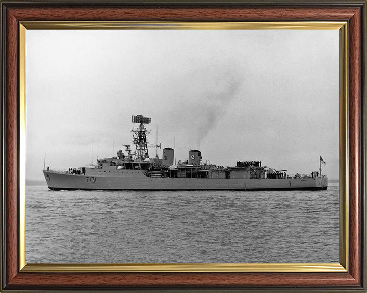 HMS Nubian F131 | Photo Print | Framed Print | Poster | Tribal Class | Frigate | Royal Navy Hampshire Prints